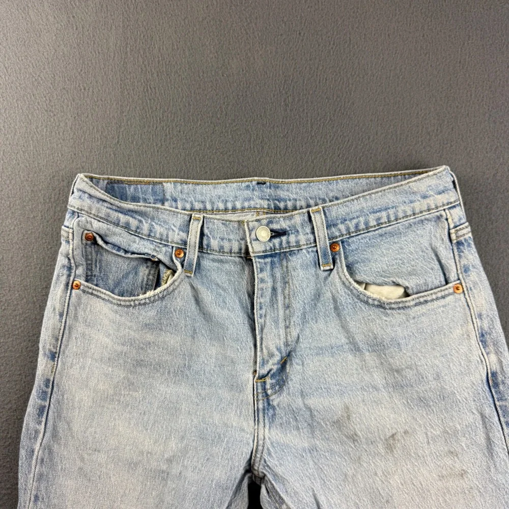Levis 517 Jeans Men's 32x32 Blue Bootcut Cowboy Western Rodeo Light Wash Slim